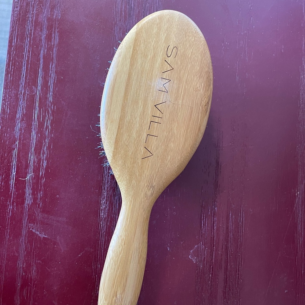 Sam villa Finishing Bamboo Hair Brush